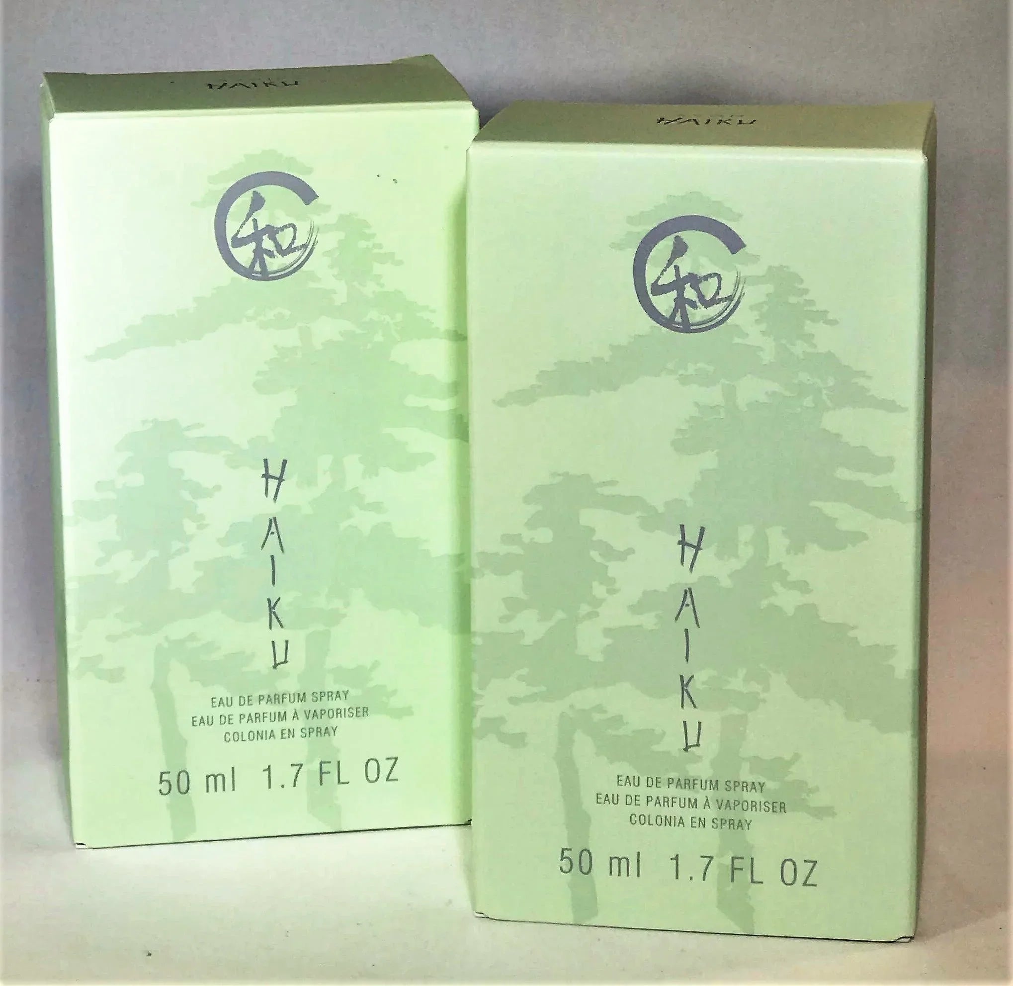 1.7 Haiku bottles) oz. Perfume Avon (2 Spray Eau Parfum De