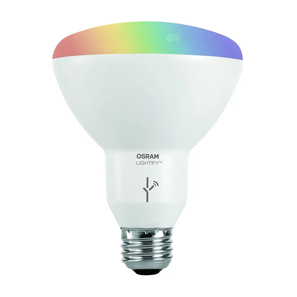 Light CRI Full Equivalent LED ZigBee BR30 SMART+ Sylvania Color 2-count High 65W Bulb,