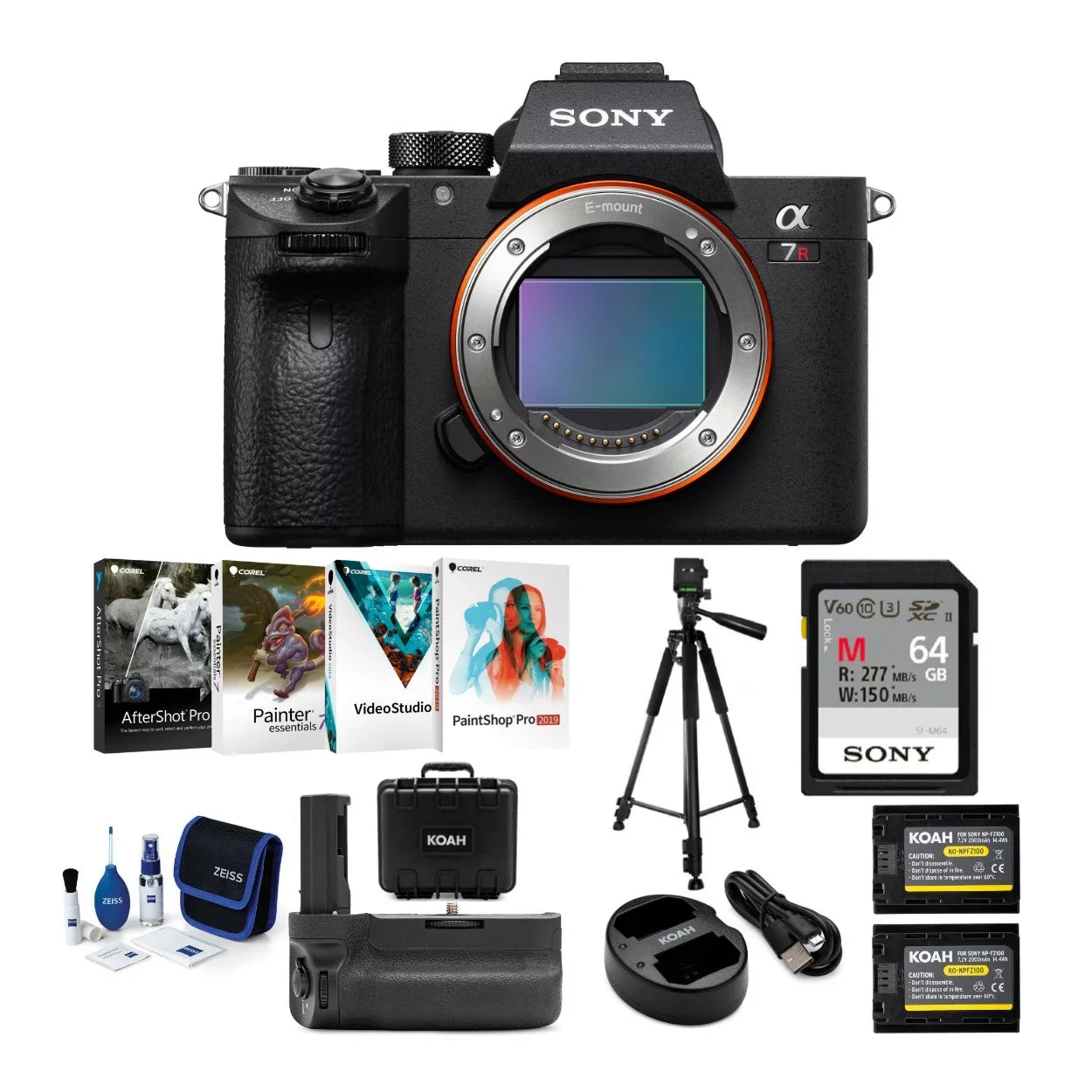 42.4MP A a7R III Mirrorless Alpha Accessories Only) with (Body Camera