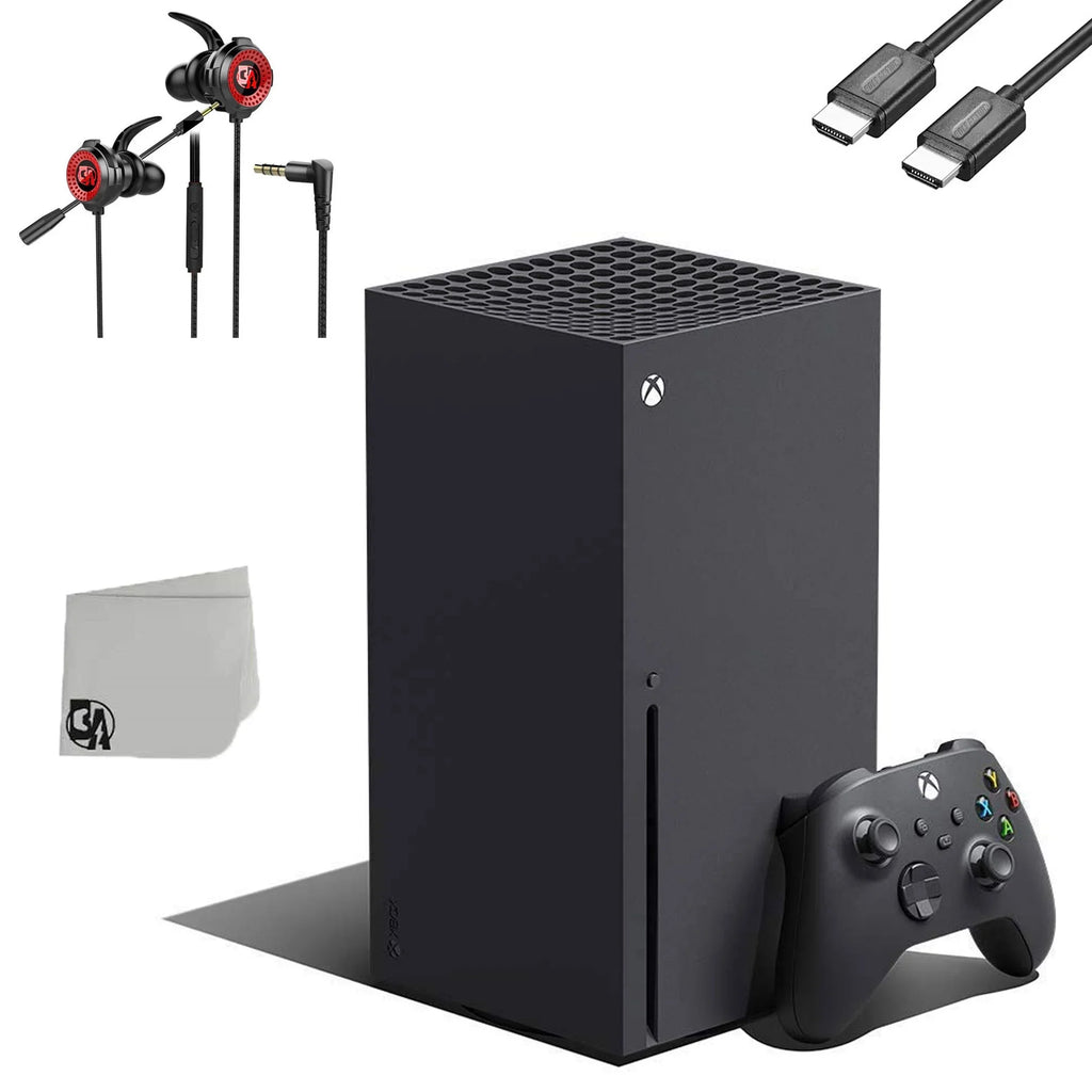 AXTION Microsoft 16GB With Black Bundle RAM Xbox BOLT Microphone + Console New Earbuds Gaming Series X G11-A Like